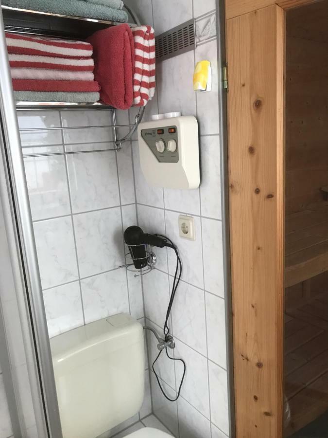 Ferienwohnung Hoppelnase Mit Eigener Sauna Langenstein Eksteriør bilde